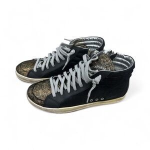Black and Gold High-Top EVEREVE P448 size 38